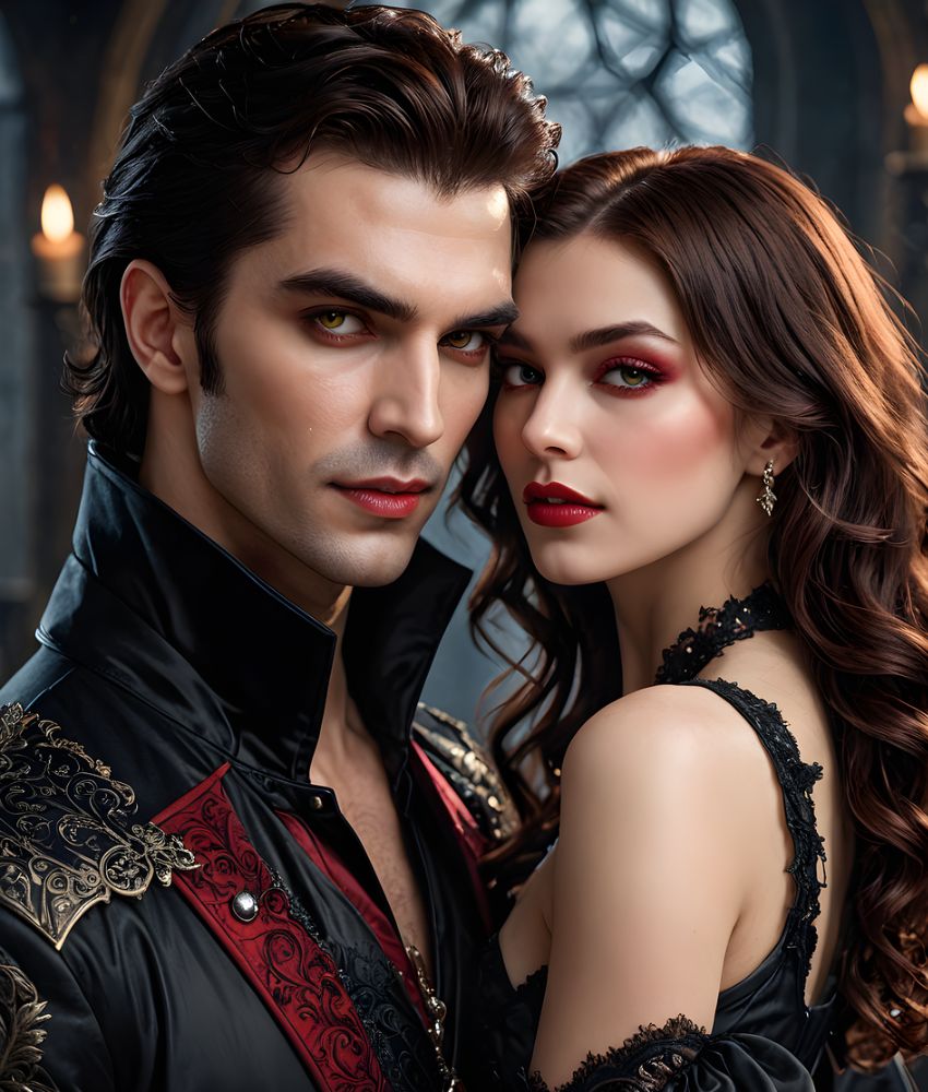 Paar, das den Betrachter anschaut